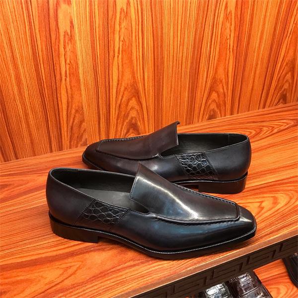 高級感 2026新作  Berluti ベルルッティ コピー レザー ローファー 数量限定 注目モデル