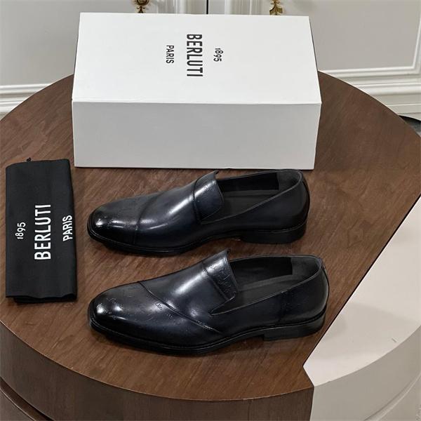洗練デザイン 本革 ドレスシューズ 2026新作 話題沸騰 Berluti ベルルッティ コピー
