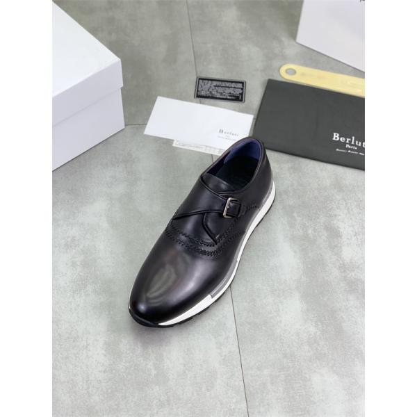 Berluti ベルルッティ コピー 快適仕様 レザースニーカー 2026新作 話題沸騰 軽量