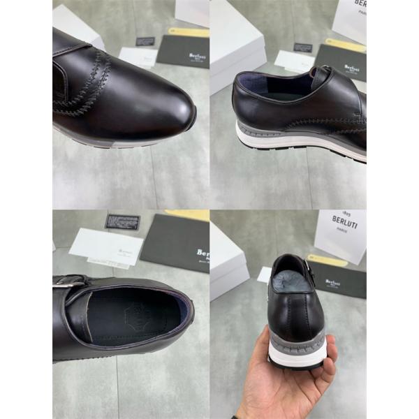 Berluti ベルルッティ コピー 快適仕様 レザースニーカー 2026新作 話題沸騰 軽量