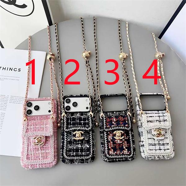 シャネルCHANEL激安ゴールドロックカードポケット付きiPhoneケース