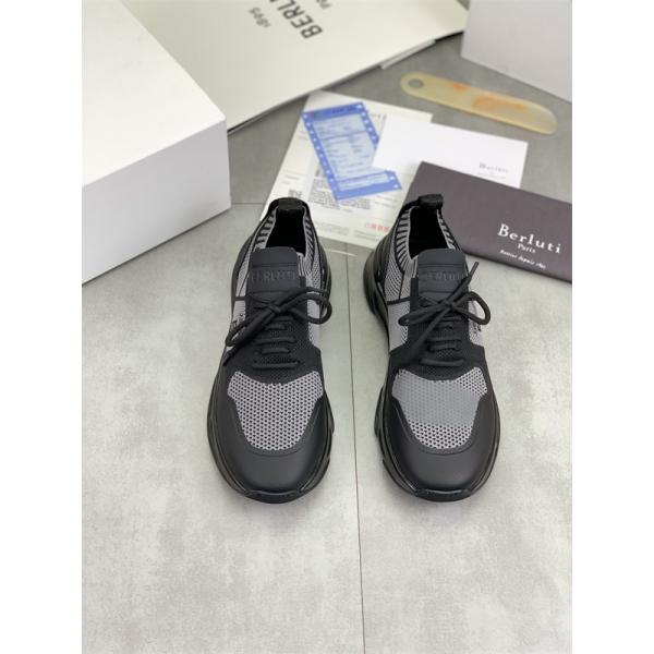 Berluti ベルルッティ コピー 軽快 モダン レザースニーカー 2026新作 注目モデル