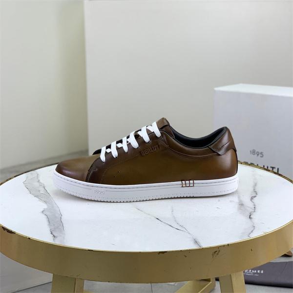 高級 カジュアル Berluti ベルルッティ コピー レザースニーカー 2026新作 売れ筋確定