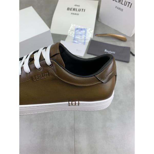 高級 カジュアル Berluti ベルルッティ コピー レザースニーカー 2026新作 売れ筋確定