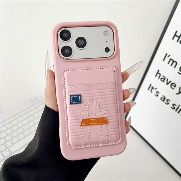 エルメス激安ハウスデザインカード収納iPhone17ケースソフトレザーナッパ調仕様