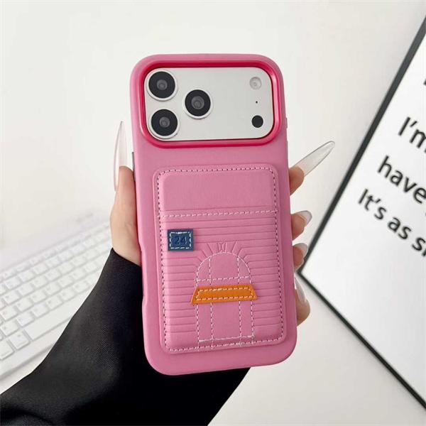 エルメス激安ハウスデザインカード収納iPhone17ケースソフトレザーナッパ調仕様