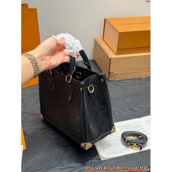 Lv 村上隆 コラボハンドバッグOnthego toteルイヴィトンバッグコピー2026最新トレンド収納性抜群