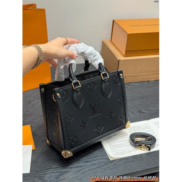 Lv 村上隆 コラボハンドバッグOnthego toteルイヴィトンバッグコピー2026最新トレンド収納性抜群