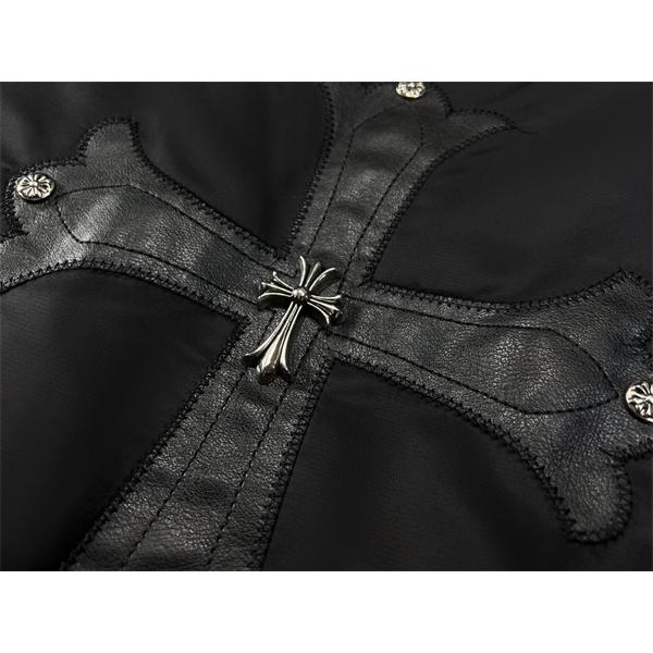立体刺繍 デザイン性抜群 中綿ブルゾン 防寒性向上 クロムハーツ Chrome Hearts コピー