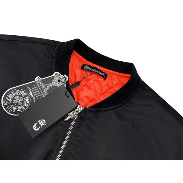 立体刺繍 デザイン性抜群 中綿ブルゾン 防寒性向上 クロムハーツ Chrome Hearts コピー