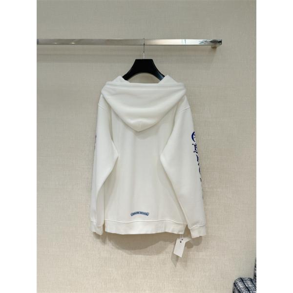 洗練ロゴ刺繍 ジップパーカー 軽量素材 デイリー万能 クロムハーツ Chrome Hearts コピー