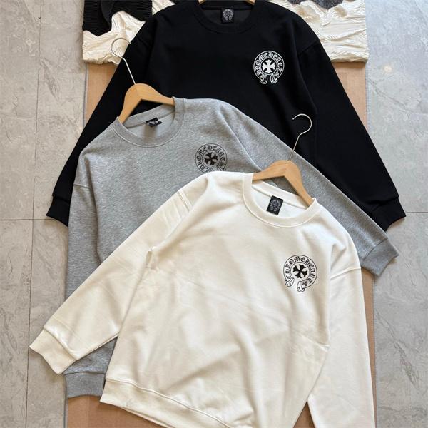 クラシックエンブレム スウェット 上質裏毛 着回し自在 クロムハーツ Chrome Hearts コピー