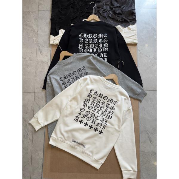 クラシックエンブレム スウェット 上質裏毛 着回し自在 クロムハーツ Chrome Hearts コピー