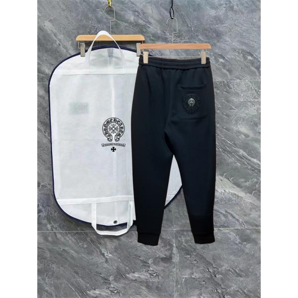 クロムハーツ Chrome Hearts コピー 人気爆発 立体クロスモチーフ 快適フィットスウェットパンツ