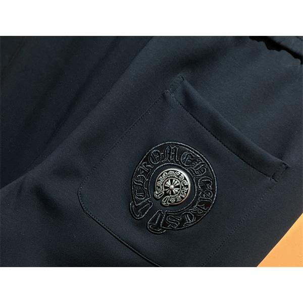 クロムハーツ Chrome Hearts コピー 人気爆発 立体クロスモチーフ 快適フィットスウェットパンツ