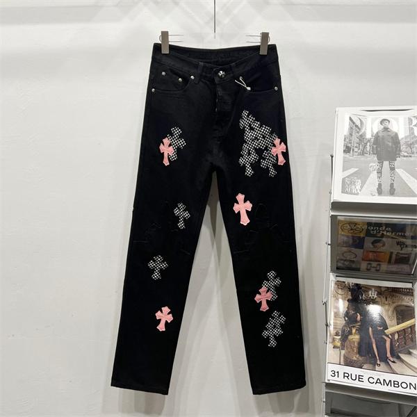 数量限定 個性際立つ モード系 クロムハーツ Chrome Hearts コピー デニムパンツ