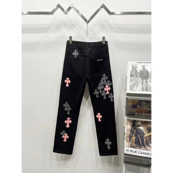 数量限定 個性際立つ モード系 クロムハーツ Chrome Hearts コピー デニムパンツ