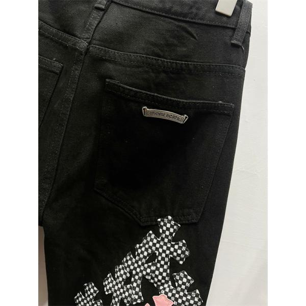 数量限定 個性際立つ モード系 クロムハーツ Chrome Hearts コピー デニムパンツ
