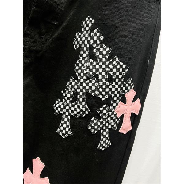 数量限定 個性際立つ モード系 クロムハーツ Chrome Hearts コピー デニムパンツ