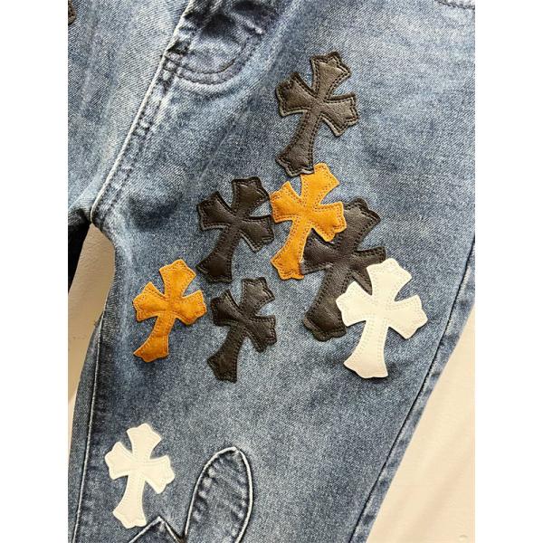 プレミアム感 存在感抜群 2026新作コーデ デニムパンツ クロムハーツ Chrome Hearts コピー