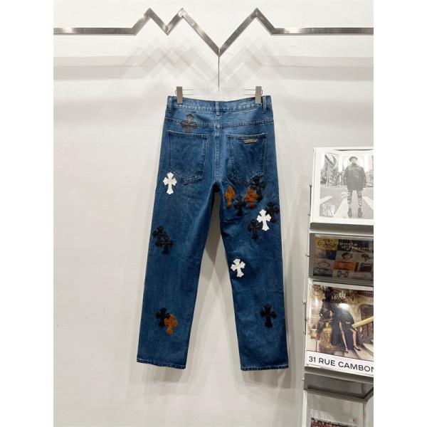 プレミアム感 存在感抜群 2026新作コーデ デニムパンツ クロムハーツ Chrome Hearts コピー