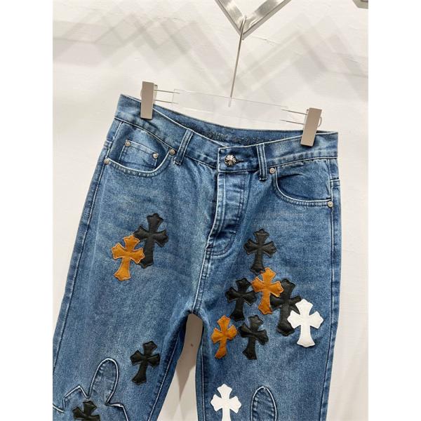 プレミアム感 存在感抜群 2026新作コーデ デニムパンツ クロムハーツ Chrome Hearts コピー