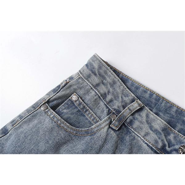 定番人気 オールオーバークロス 万能 デニムパンツ クロムハーツ Chrome Hearts コピー