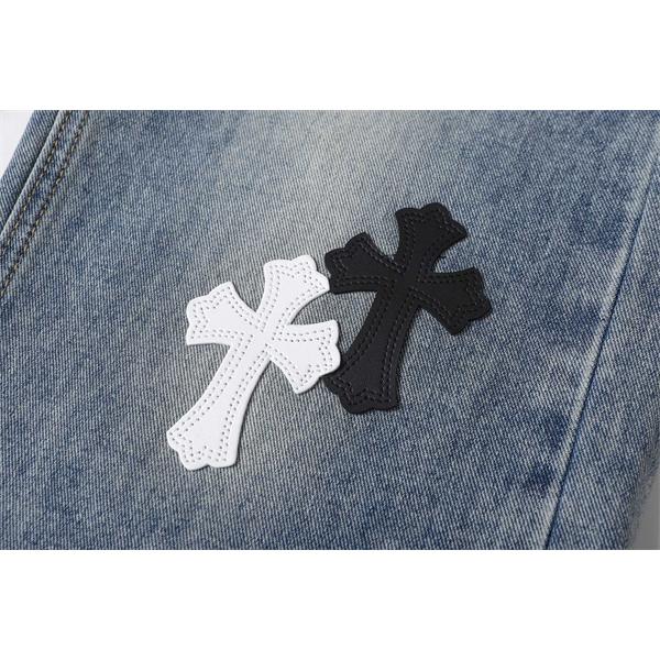 定番人気 オールオーバークロス 万能 デニムパンツ クロムハーツ Chrome Hearts コピー