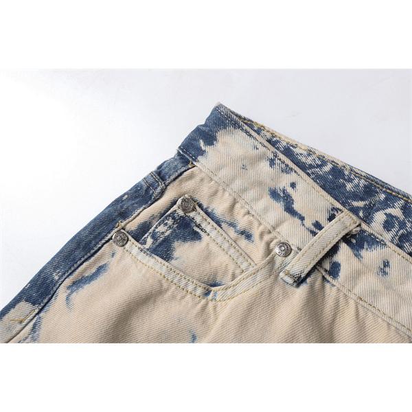 クロムハーツ Chrome Hearts コピー 話題 ブリーチ加工 ダメージ表情 注目新作 デニムパンツ