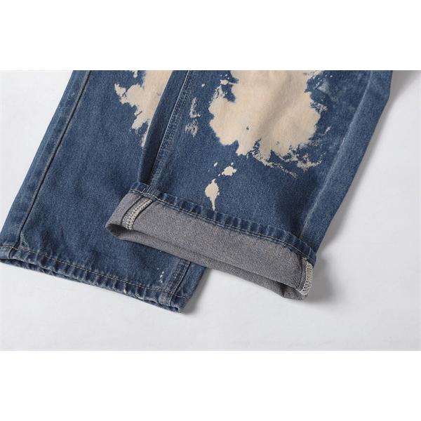 クロムハーツ Chrome Hearts コピー 話題 ブリーチ加工 ダメージ表情 注目新作 デニムパンツ