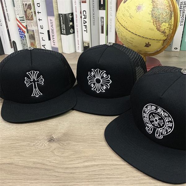 話題 立体クロス刺繍 クロムハーツ Chrome Hearts コピー シンプル 定番 キャップ