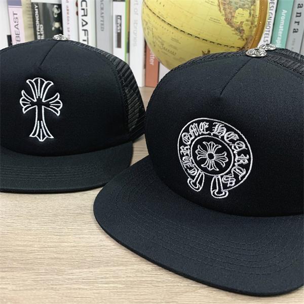 話題 立体クロス刺繍 クロムハーツ Chrome Hearts コピー シンプル 定番 キャップ