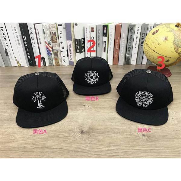 話題 立体クロス刺繍 クロムハーツ Chrome Hearts コピー シンプル 定番 キャップ