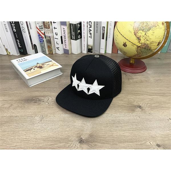 クロムハーツ Chrome Hearts コピー 個性派 トリプルスター装飾 クール系 キャップ