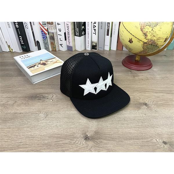 クロムハーツ Chrome Hearts コピー 個性派 トリプルスター装飾 クール系 キャップ