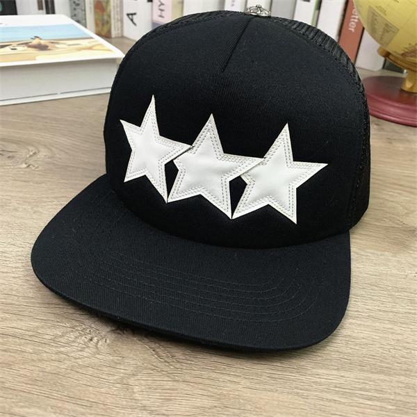 クロムハーツ Chrome Hearts コピー 個性派 トリプルスター装飾 クール系 キャップ