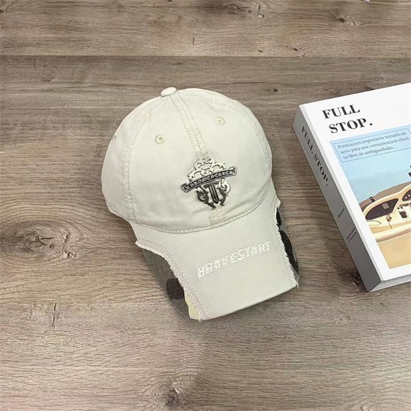 無骨 ダメージ加工 ヴィンテージ調 クロムハーツ Chrome Hearts コピー キャップ