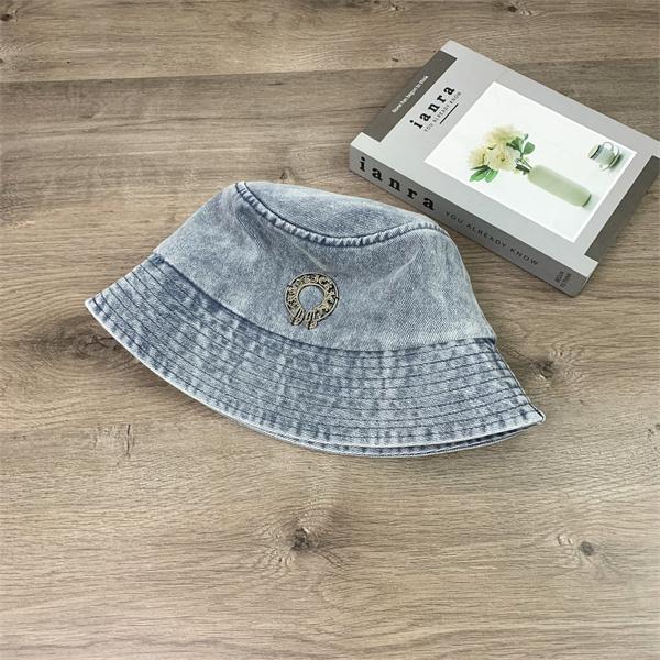 話題 ウォッシュデニム 柔らか印象 バケットハット クロムハーツ Chrome Hearts コピー