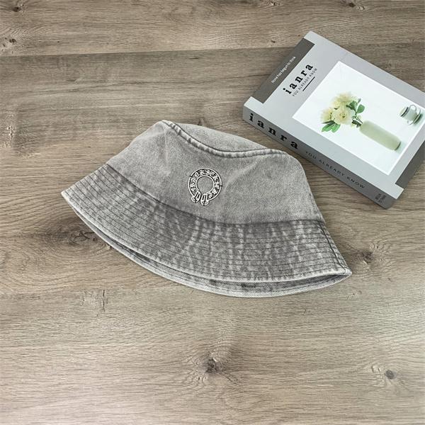 話題 ウォッシュデニム 柔らか印象 バケットハット クロムハーツ Chrome Hearts コピー