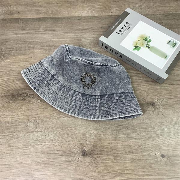 話題 ウォッシュデニム 柔らか印象 バケットハット クロムハーツ Chrome Hearts コピー