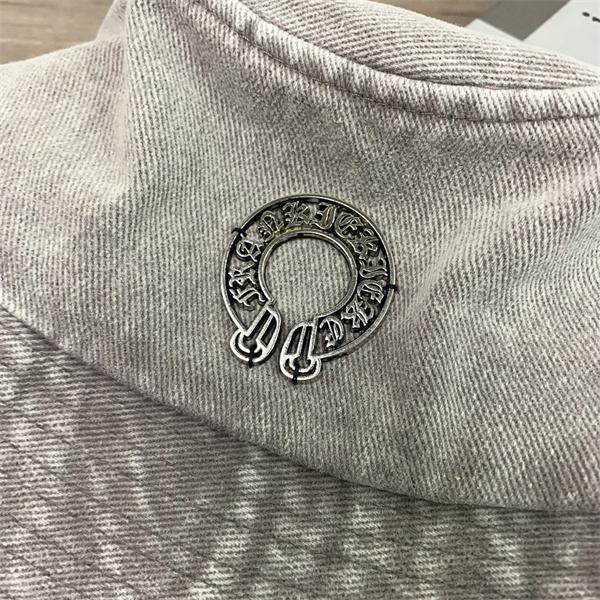 話題 ウォッシュデニム 柔らか印象 バケットハット クロムハーツ Chrome Hearts コピー