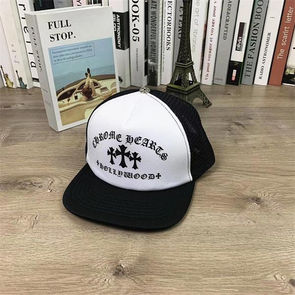 定番人気 モノトーン配色 万能 クロムハーツ Chrome Hearts コピー キャップ