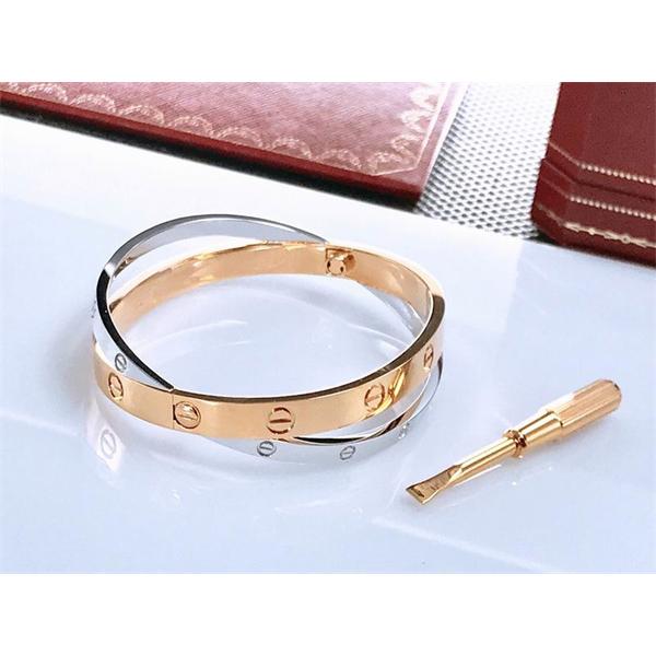 存在感 スクリューモチーフ 立体 モダン ブレスレット Cartier カルティエ コピー