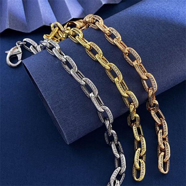 Cartier カルティエ コピー 数量限定 レイヤード 存在感際立つ チェーン ブレスレット