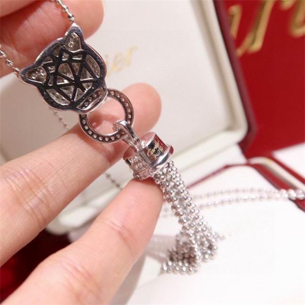 ラグジュアリー輝き ヘビーチェーン ネックレス 話題モデル Cartier カルティエ コピー