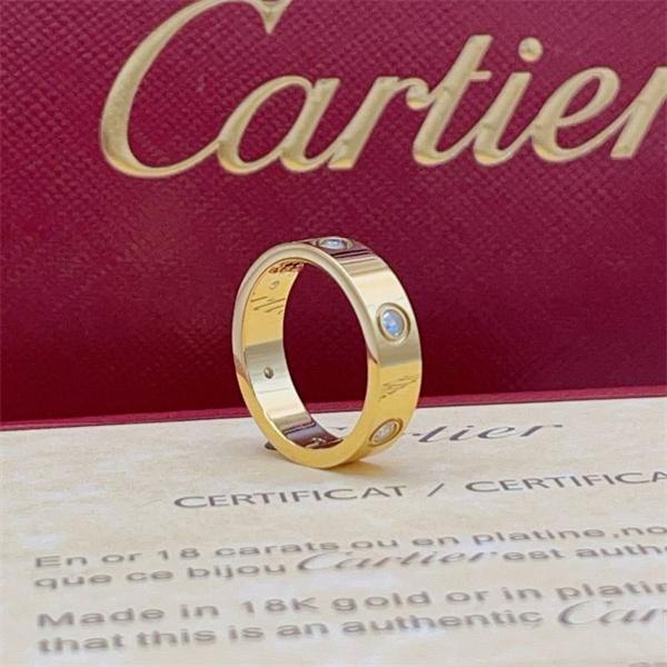 ミニマル印象 ワンポイント リング 洗練 2026新作 Cartier カルティエ コピー
