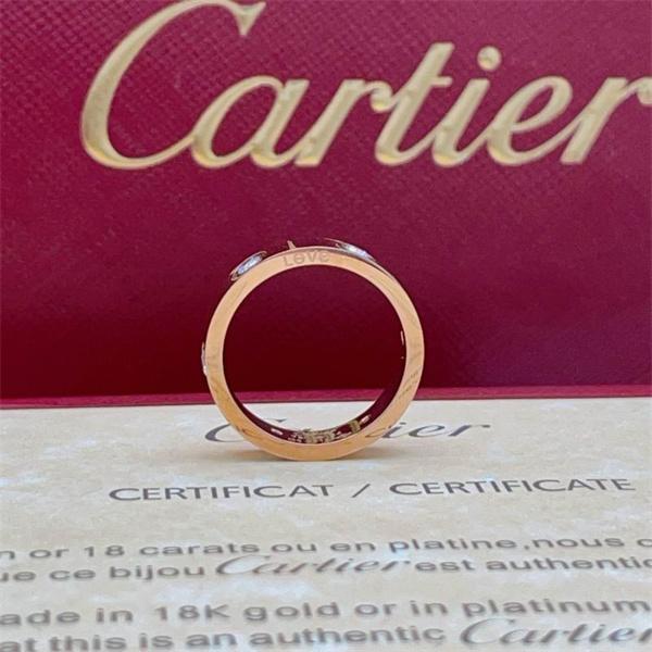 ミニマル印象 ワンポイント リング 洗練 2026新作 Cartier カルティエ コピー