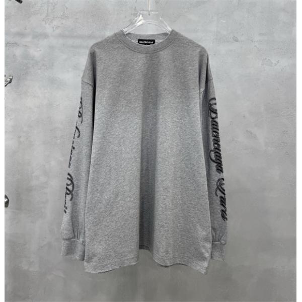 入手困難☆☆バレンシアガ長袖ｔシャツコピーBALENCIAGA 新作 ユニセックス個性的