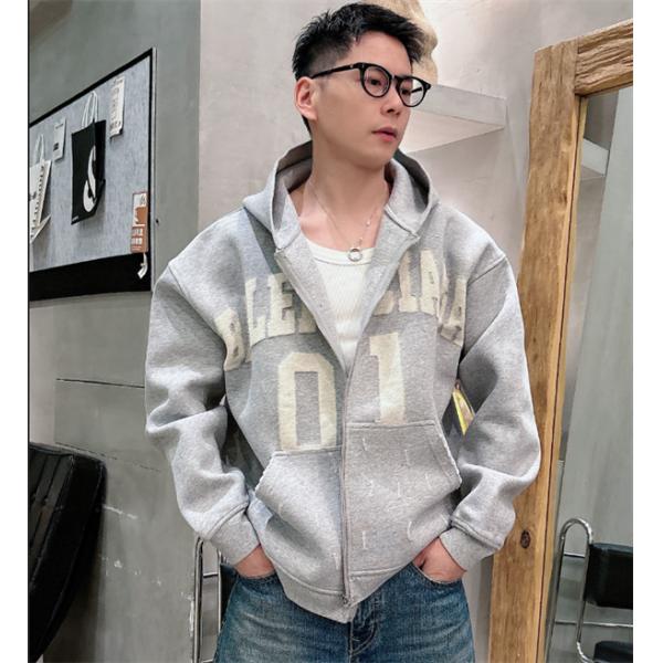 グレー色☆バレンシアガジップアップコピーBALENCIAGA...