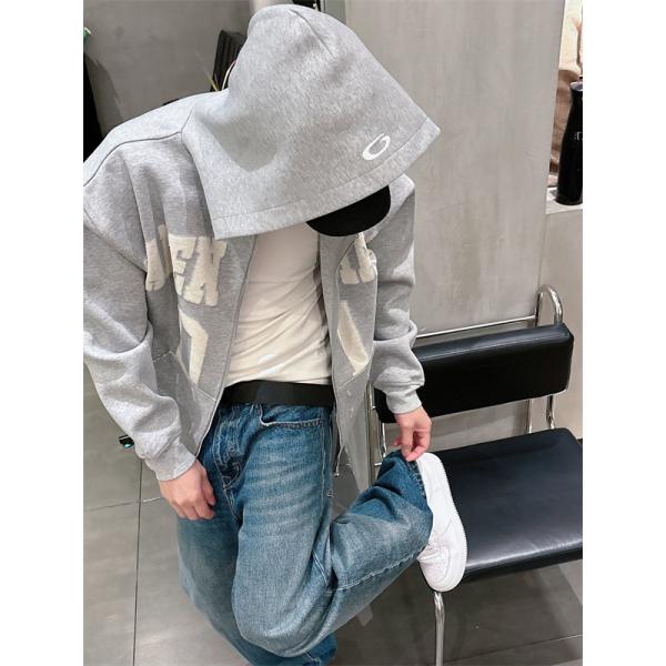 グレー色☆バレンシアガジップアップコピーBALENCIAGA 秋冬流行りコレクション人気